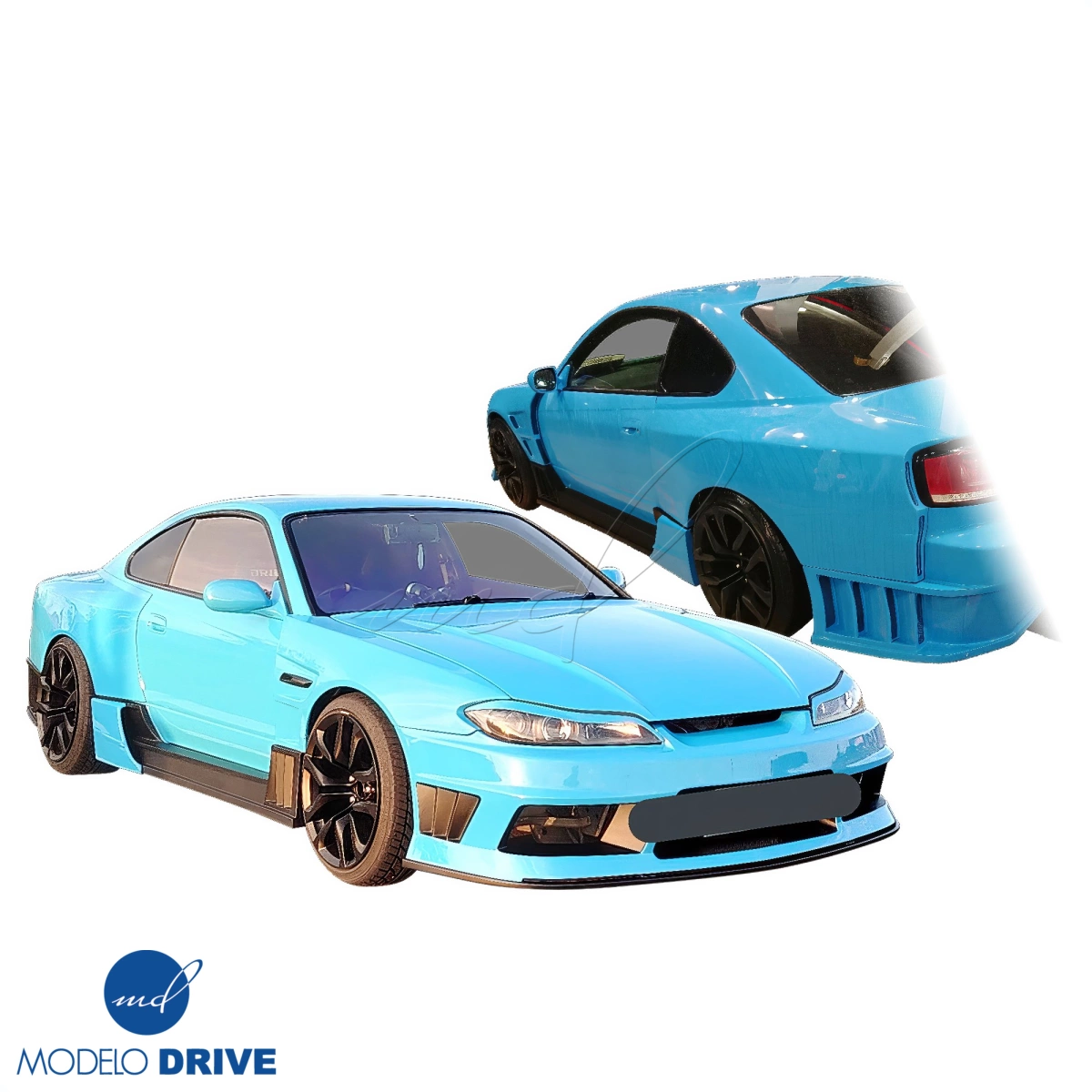 Modify your Nissan Silvia 1999 with our Exterior/Complete Body Kits - 6