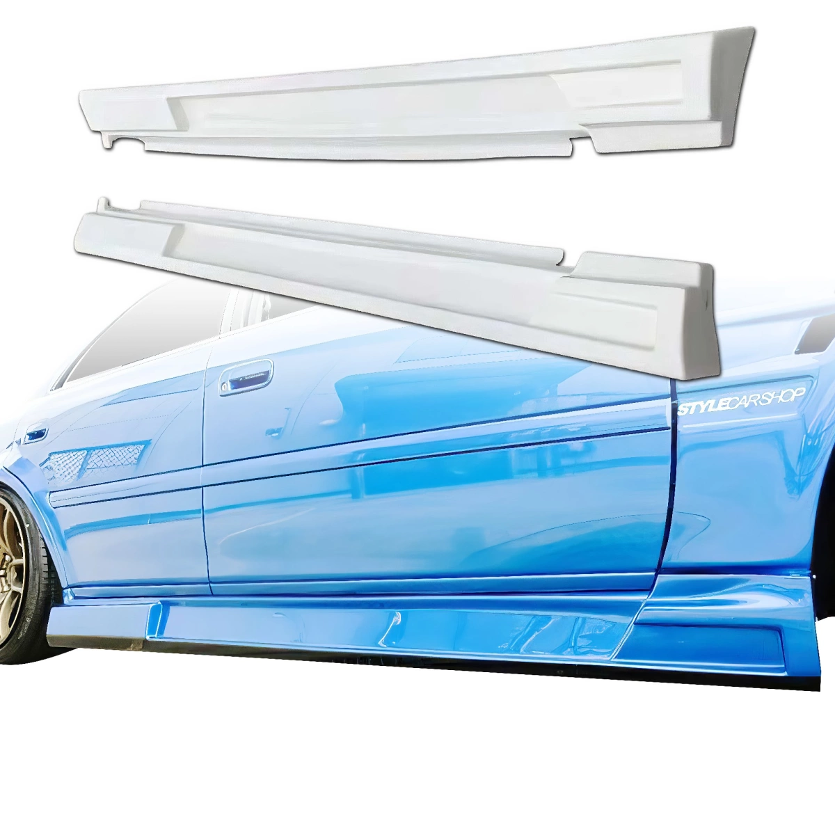 Modify your Toyota Chaser 1997 with our Exterior/Side Skirts - 12