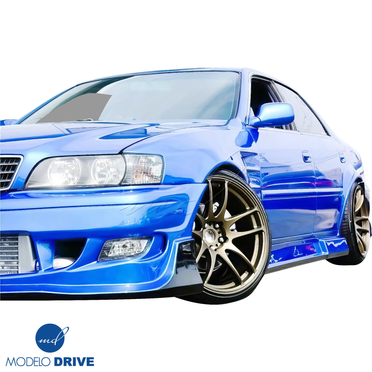 サッサーです！ ModeloDrive FRP ORI RACE Side Skirts (JZX100) for Chaser