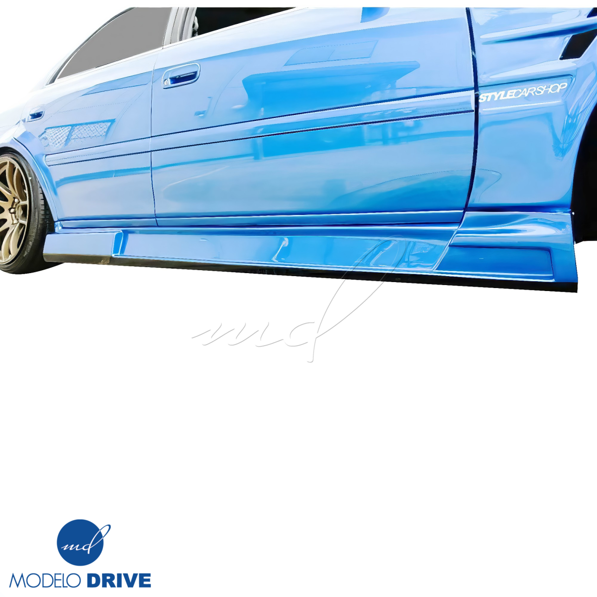 Modify your Toyota Chaser 1997 with our Exterior/Side Skirts - 