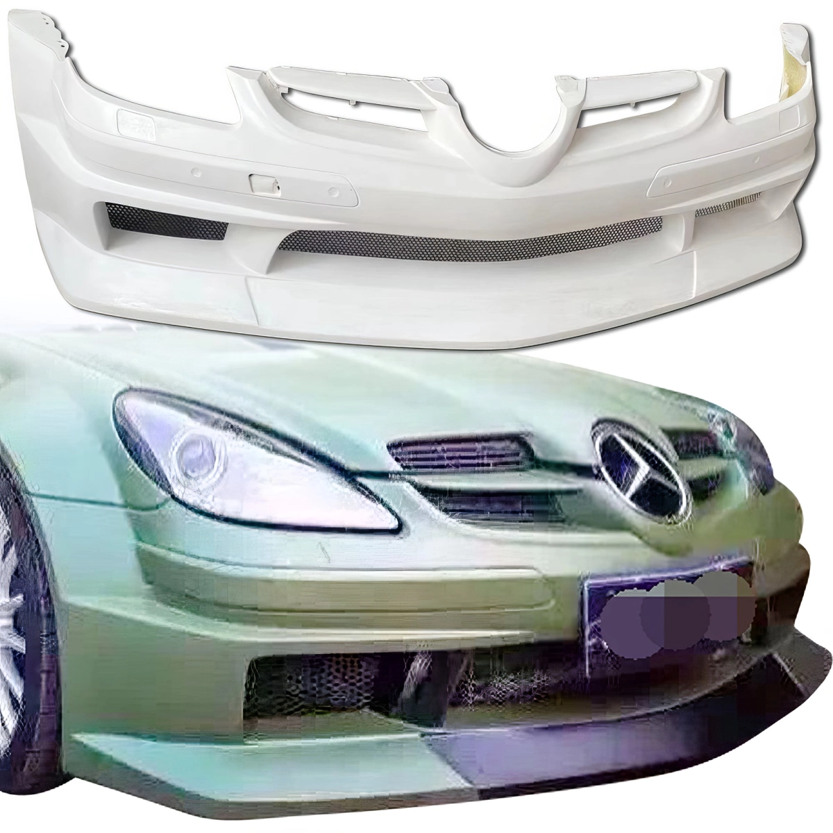 Modify your Mercedes-Benz SLK-Class 2005 with our Exterior/Complete Body Kits - 9