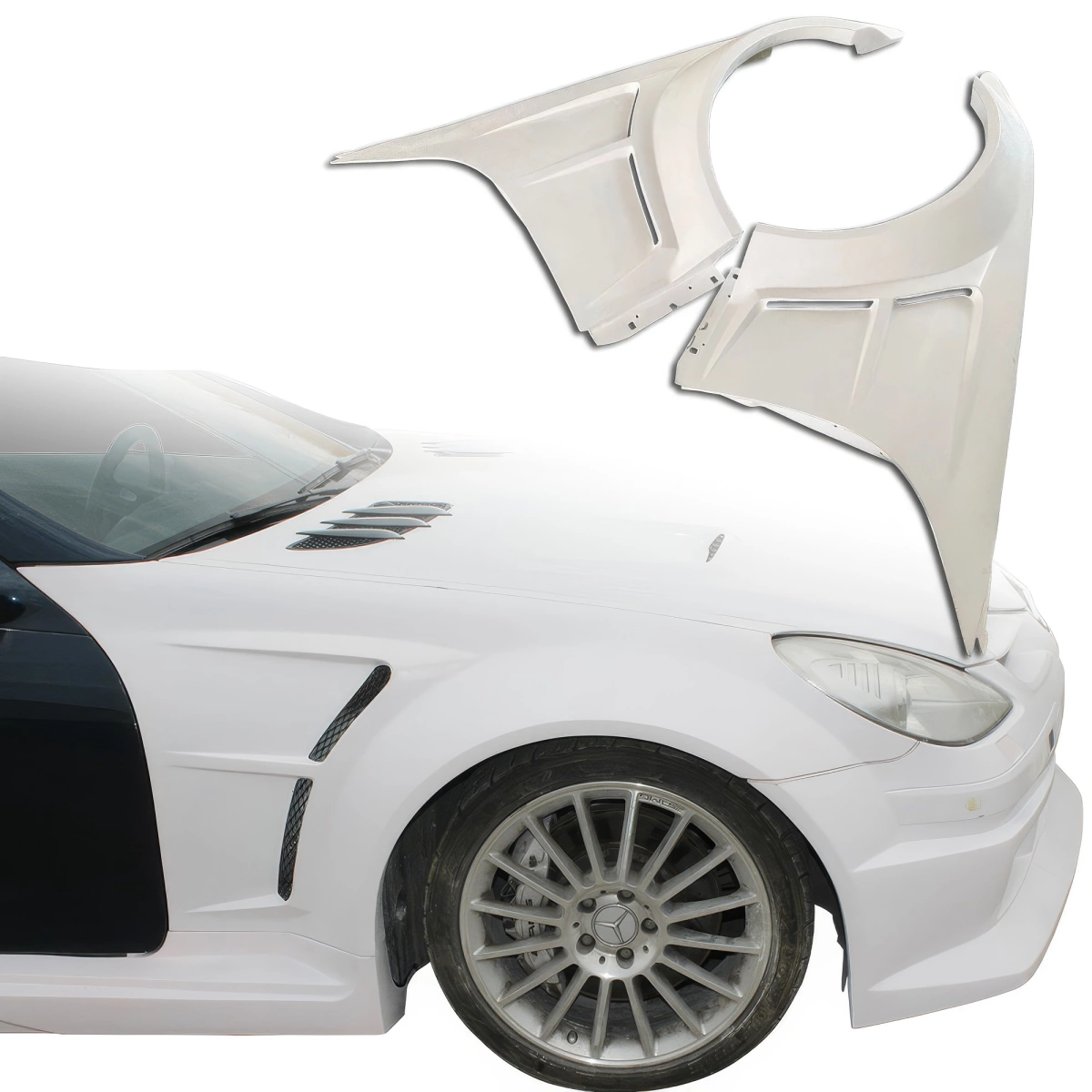 Modify your Mercedes-Benz SLK-Class 2005 with our Exterior/Complete Body Kits - 1