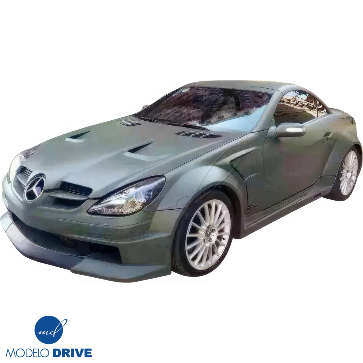 Modify your Mercedes-Benz SLK-Class 2005 with our Exterior/Complete Body Kits - 28