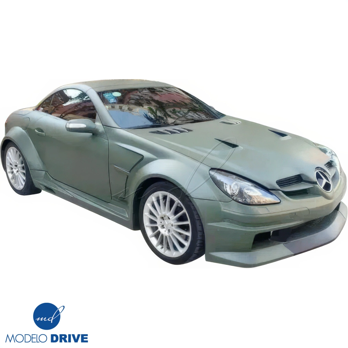 Modify your Mercedes-Benz SLK-Class 2005 with our Exterior/Side Skirts - 15