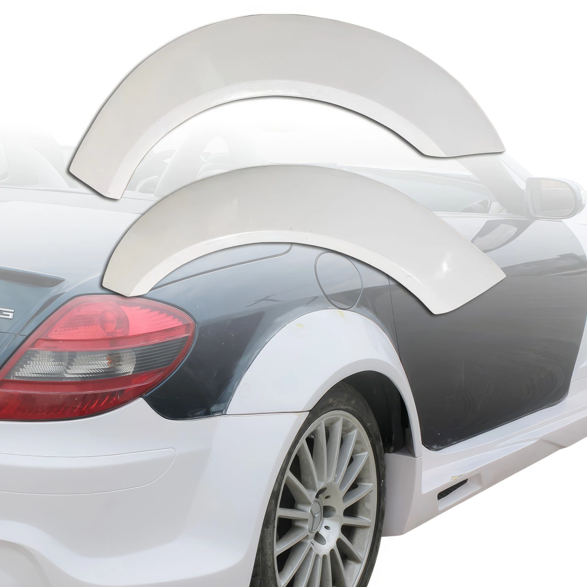 Modify your Mercedes-Benz SLK-Class 2005 with our Exterior/Complete Body Kits - 1