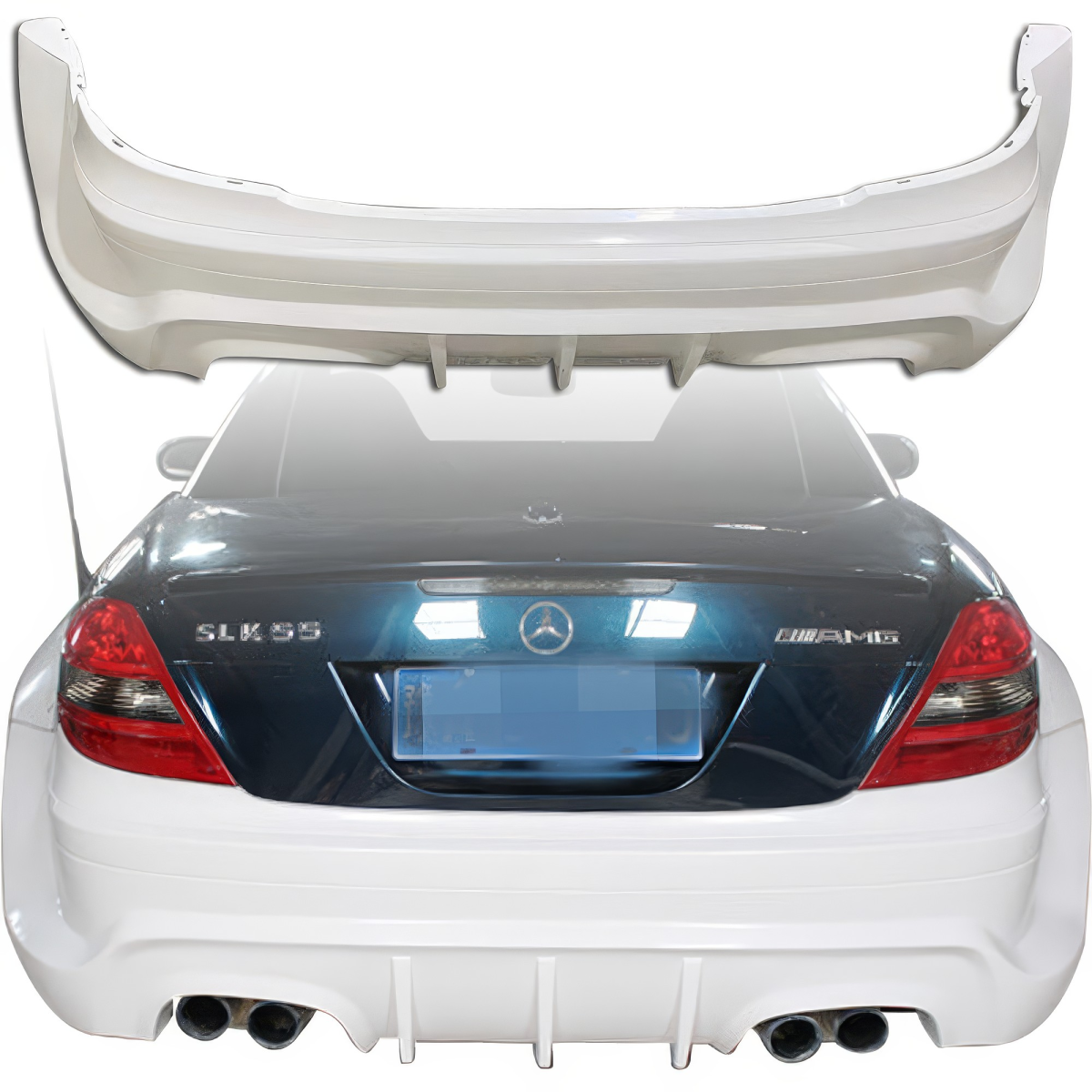 Modify your Mercedes-Benz SLK-Class 2005 with our Exterior/Rear Bumpers or Lips - 