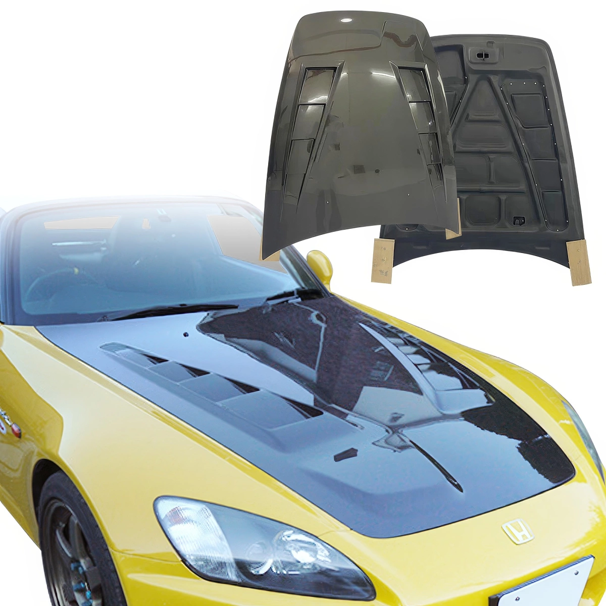 Modify your Honda S2000 2000 with our Exterior/Hoods - 1