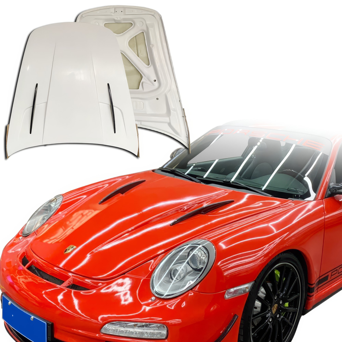 Modify your Porsche 911 2005 with our Exterior/Hoods -