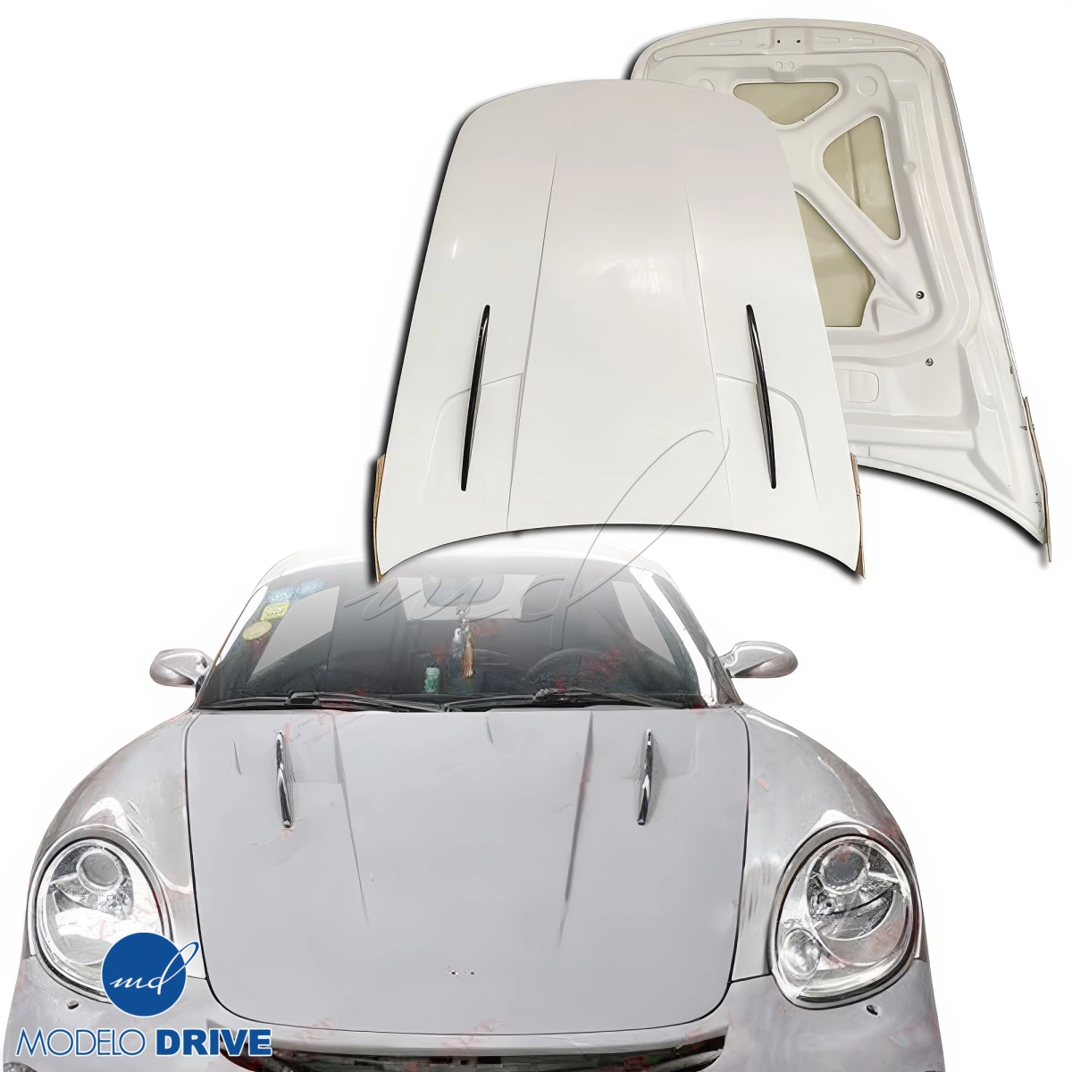 Modify your Porsche 911 2005 with our Exterior/Hoods - 9