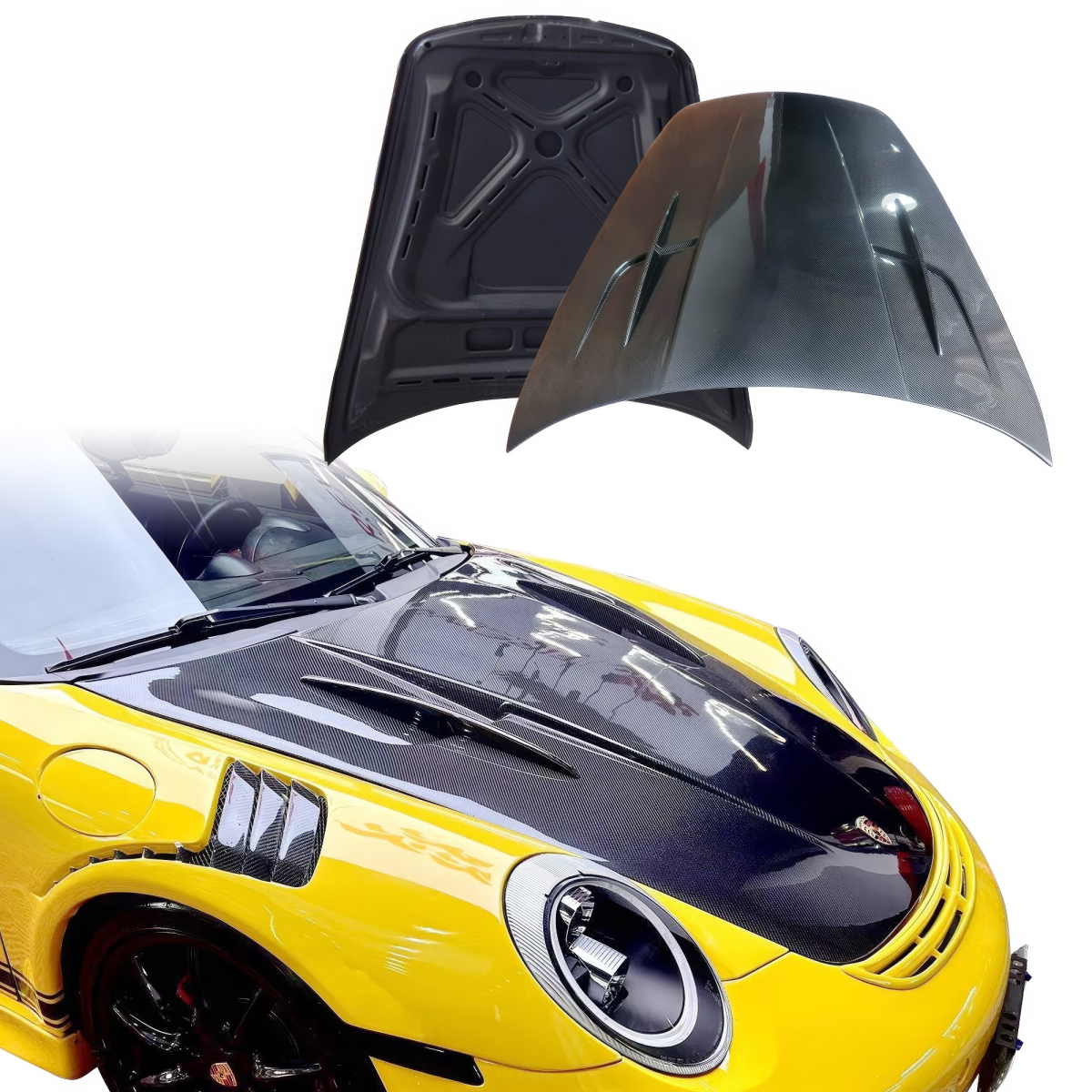 Modify your Porsche 911 2005 with our Exterior/Hoods - 