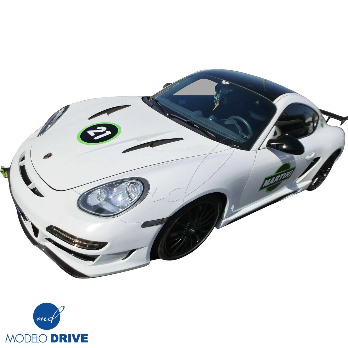 Modify your Porsche Cayman 2006 with our Exterior/Hoods - 4