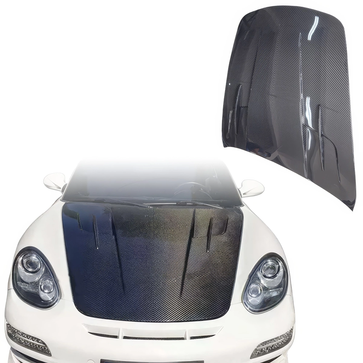 Modify your Porsche Cayman 2006 with our Exterior/Hoods - 1