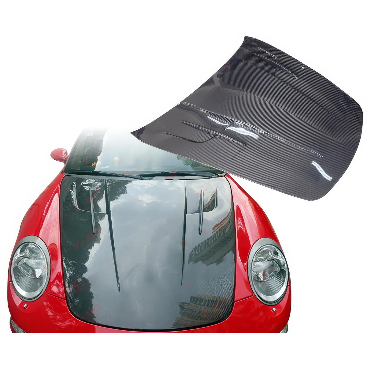 Modify your Porsche Cayman 2006 with our Exterior/Hoods - 