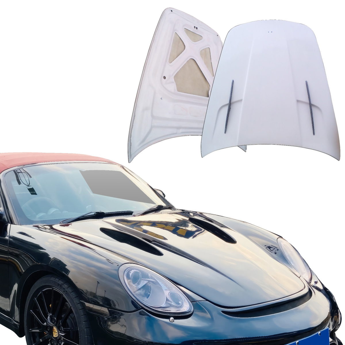 Modify your Porsche Boxster 2005 with our Exterior/Hoods - 