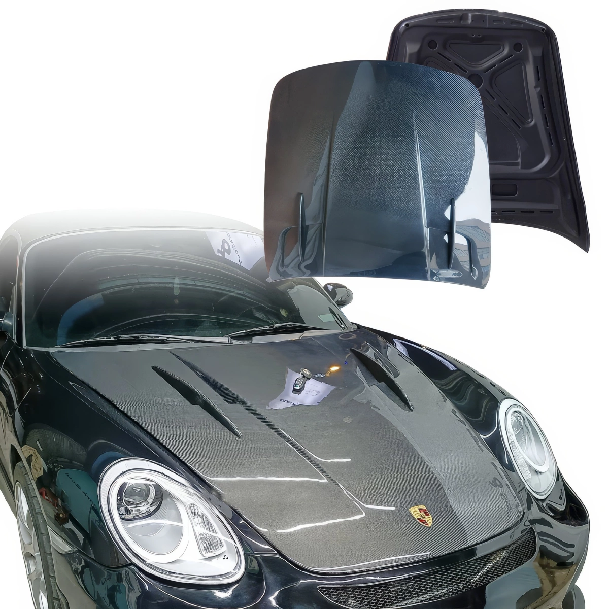 Modify your Porsche Boxster 2005 with our Exterior/Hoods - 1