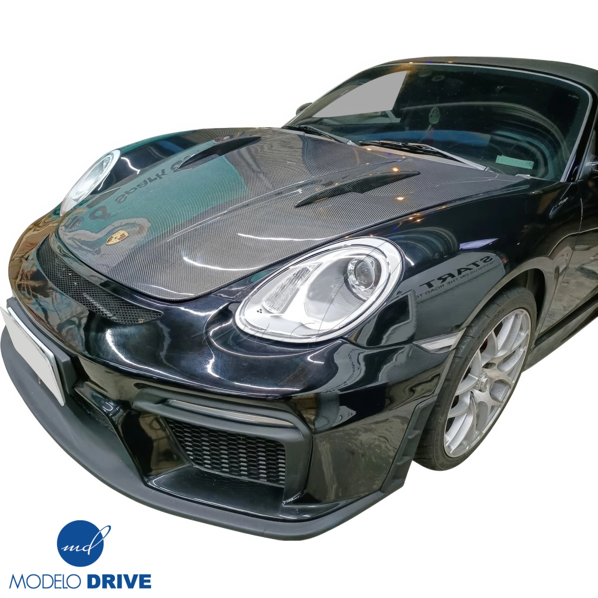 Modify your Porsche Boxster 2005 with our Exterior/Hoods - 4
