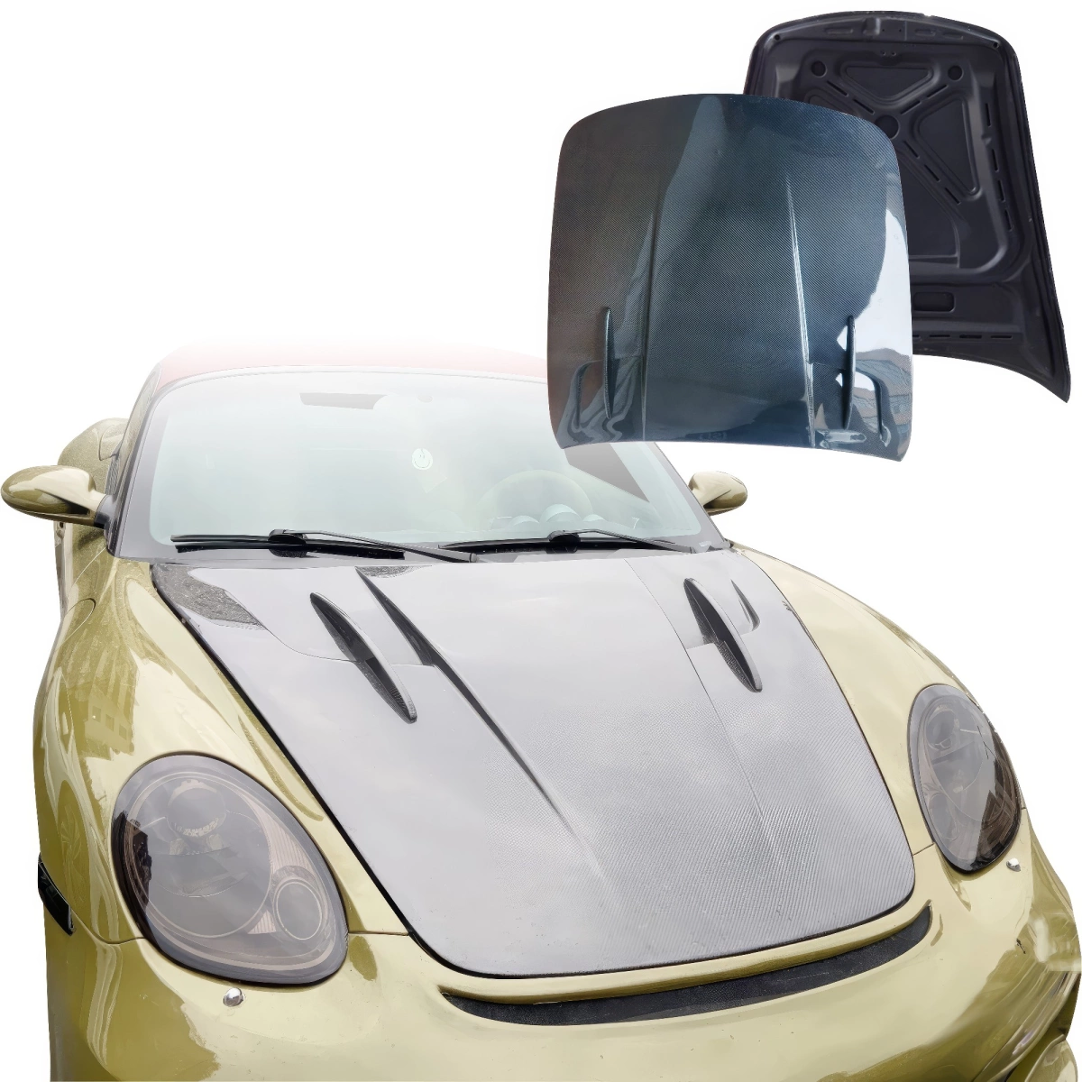 Modify your Porsche Boxster 2005 with our Exterior/Hoods - 6