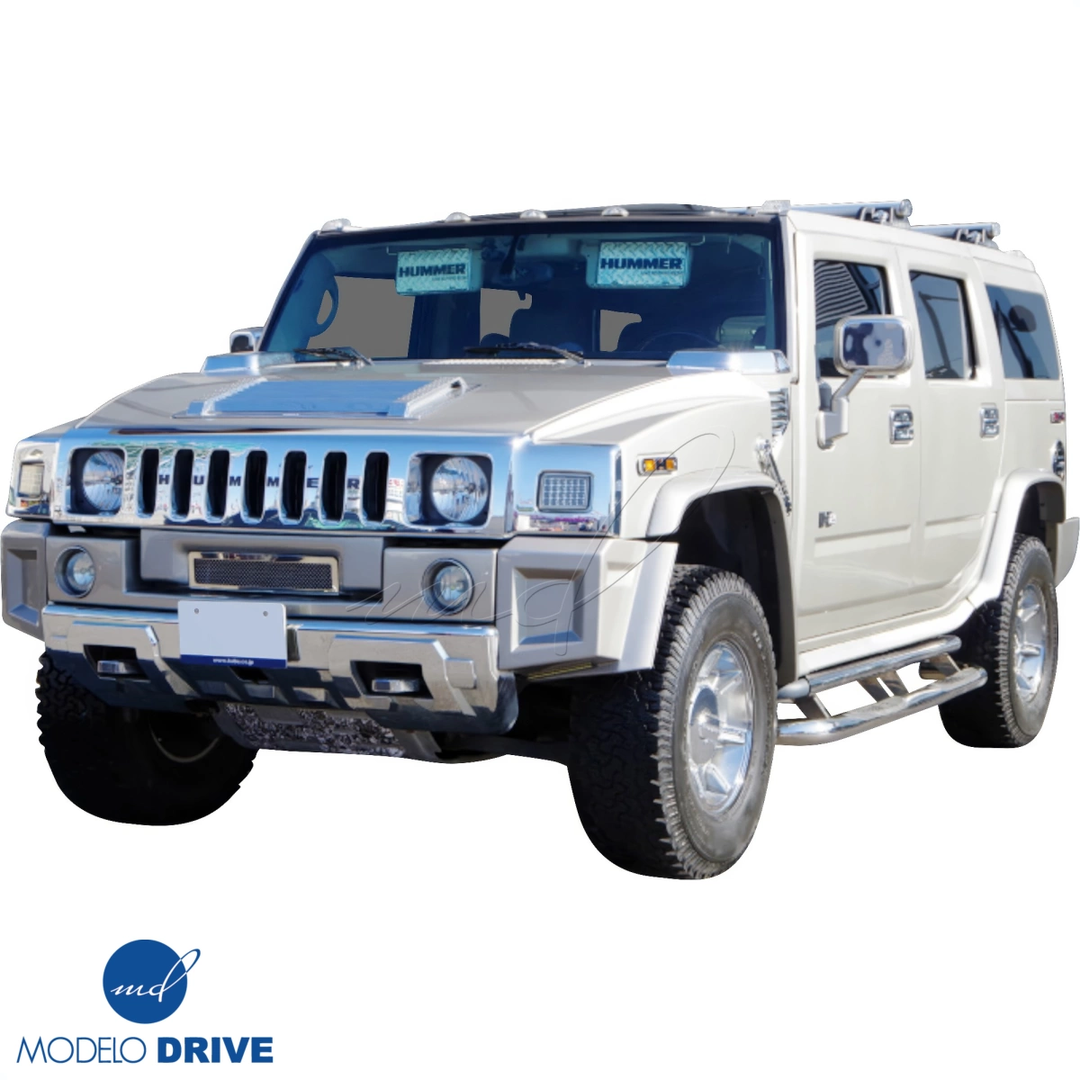 Modify your Hummer H2 2003 with our Exterior/Front Bumpers - 2