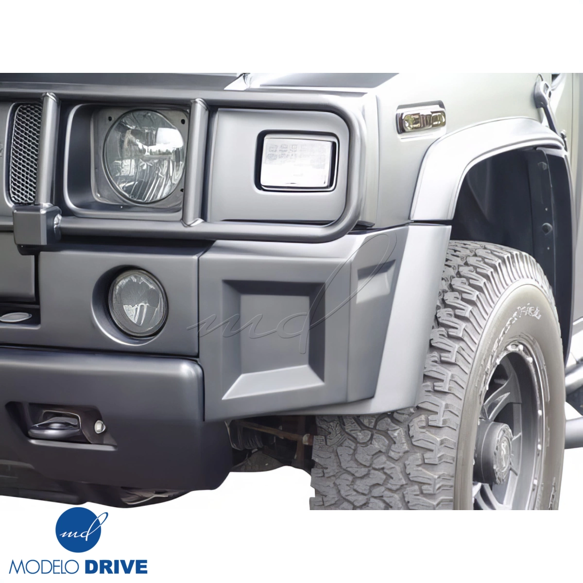 Modify your Hummer H2 2003 with our Exterior/Front Bumpers - 6
