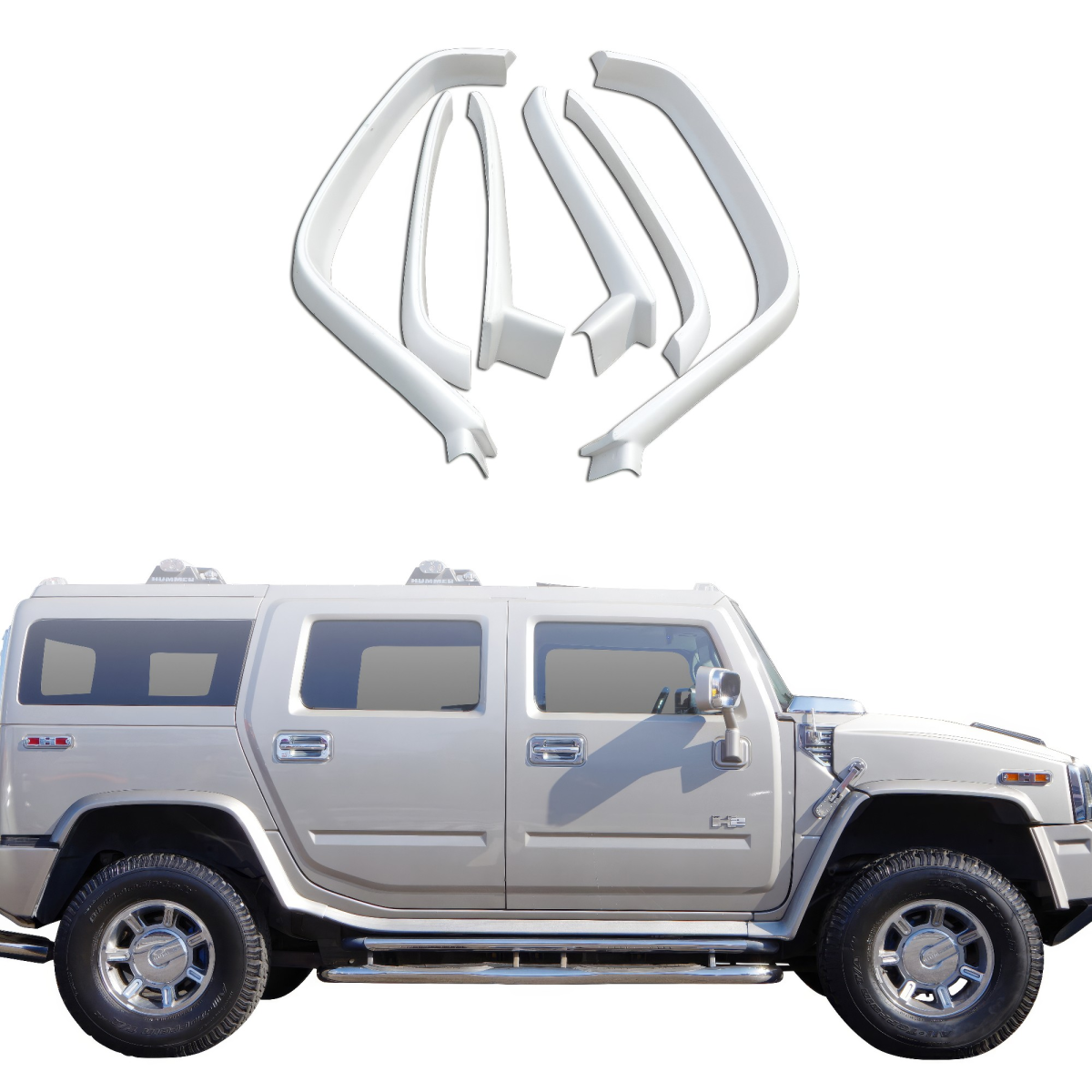 Modify your Hummer H2 2003 with our Exterior/Complete Body Kits - 