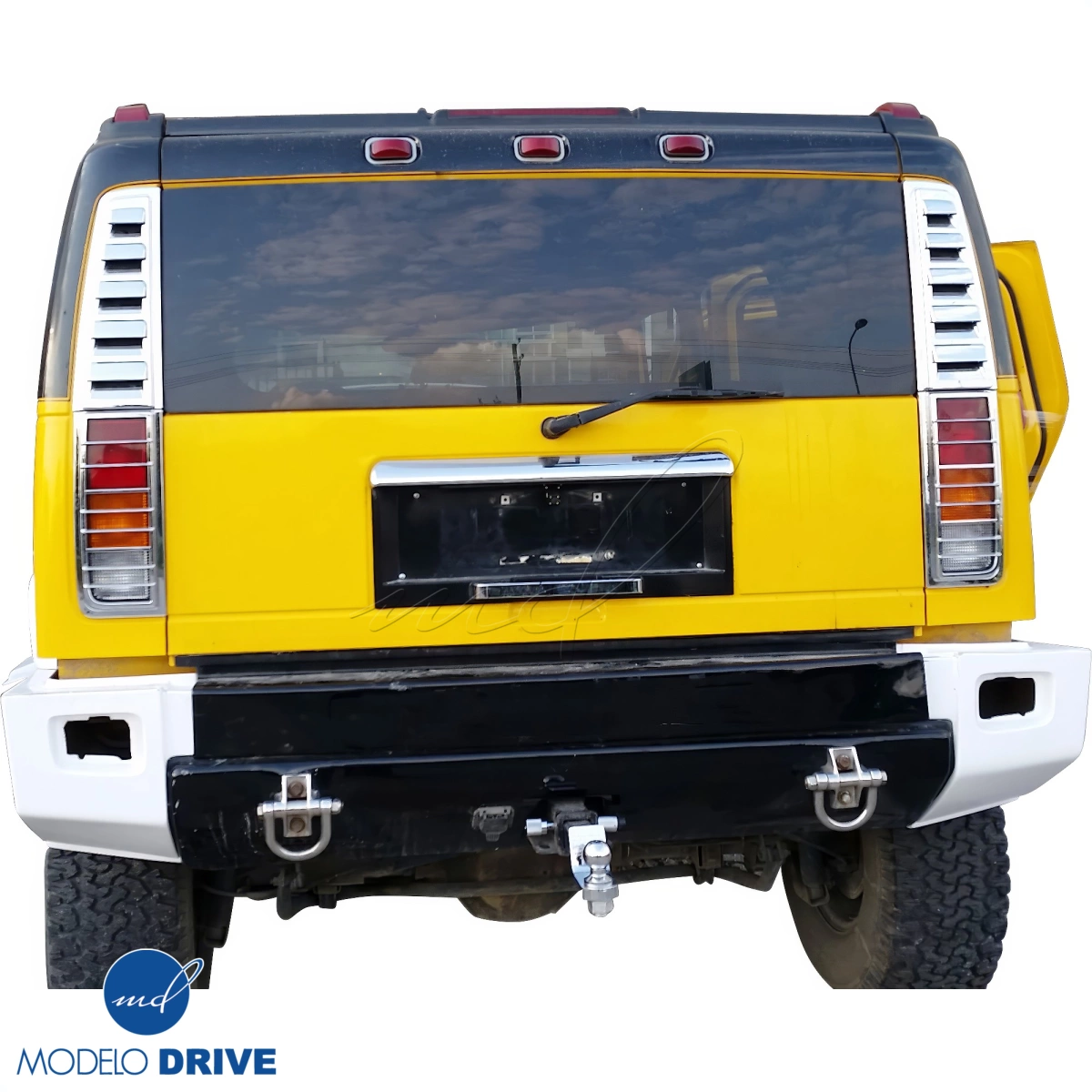 Modify your Hummer H2 2003 with our Exterior/Rear Lips - 6