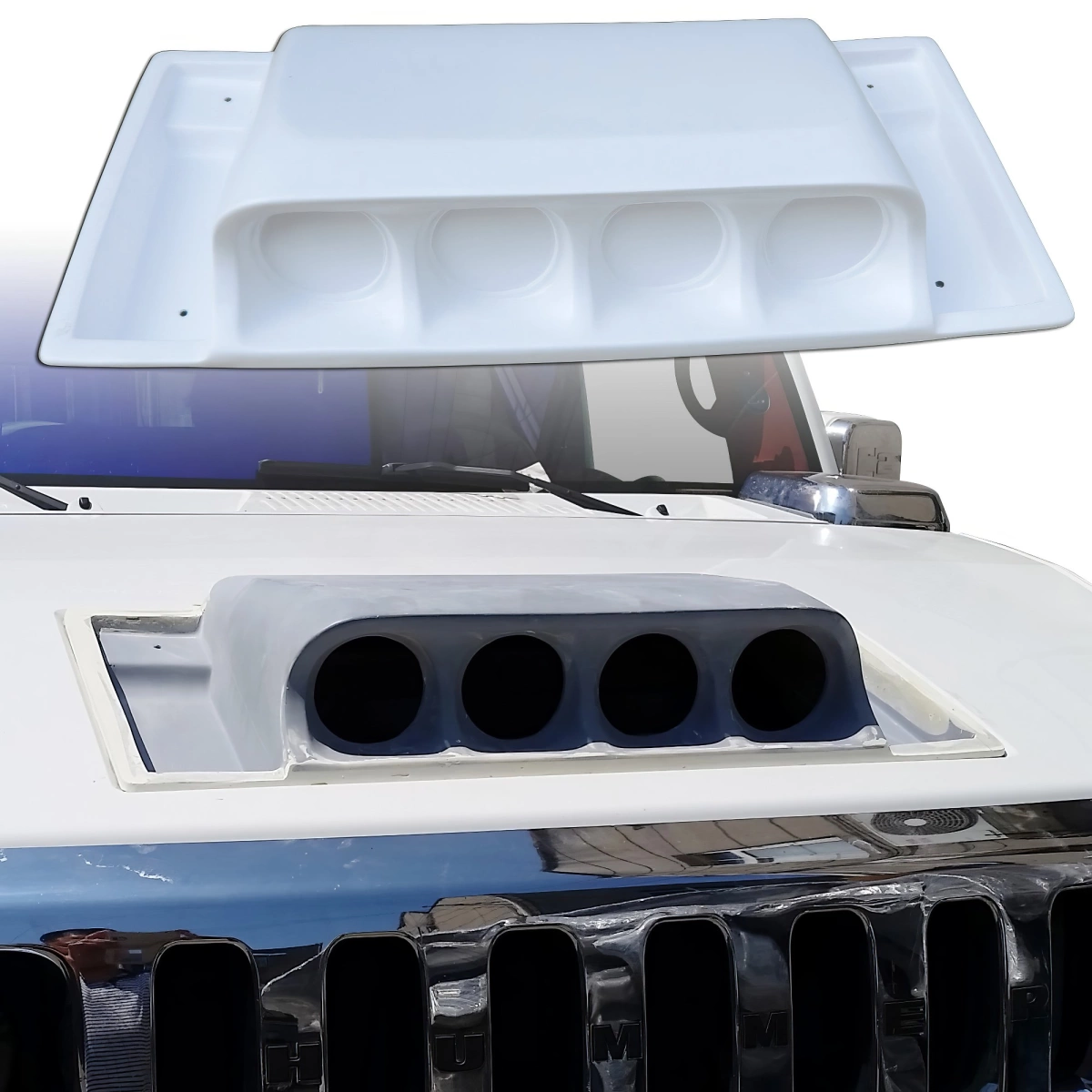 Modify your Hummer H2 2003 with our Exterior/Hoods - 1