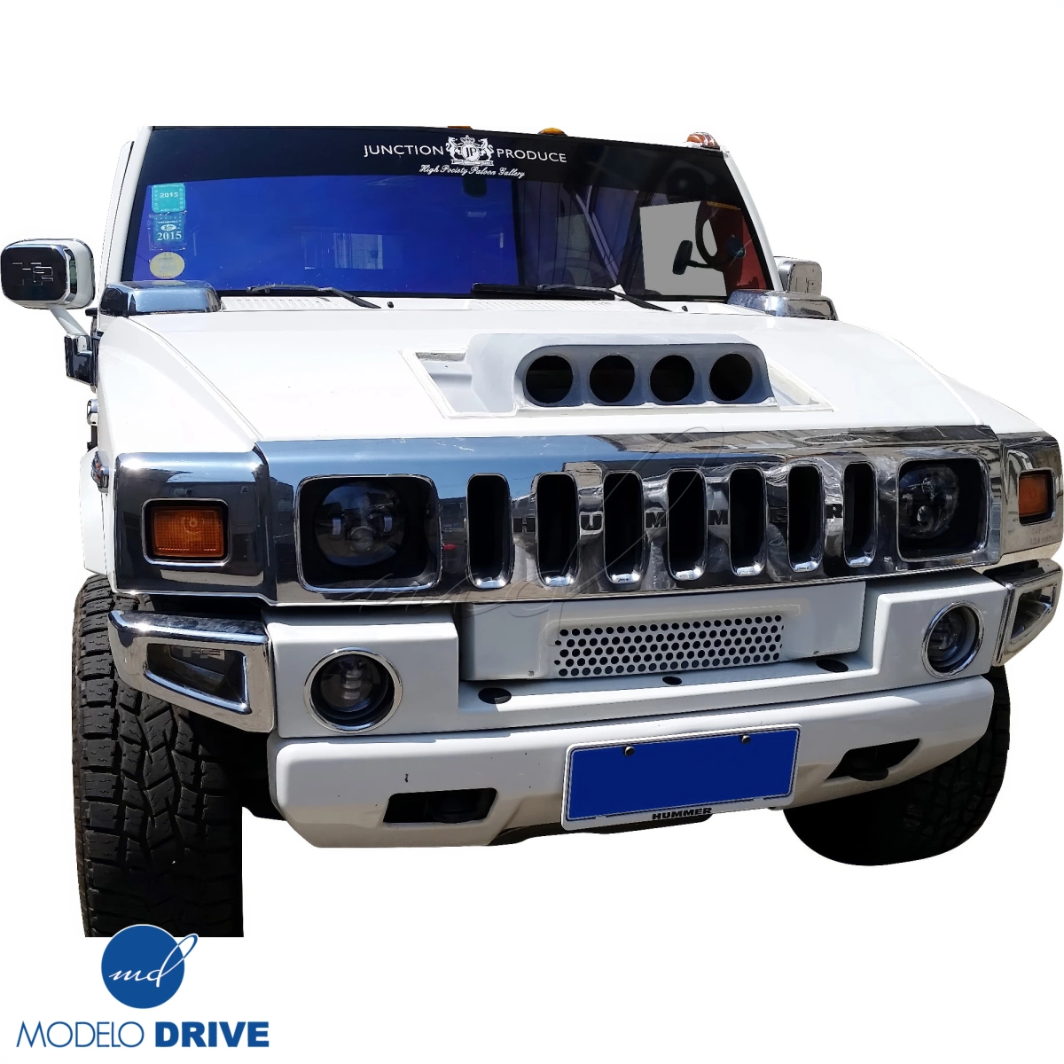 Modify your Hummer H2 2003 with our Exterior/Hoods - 3