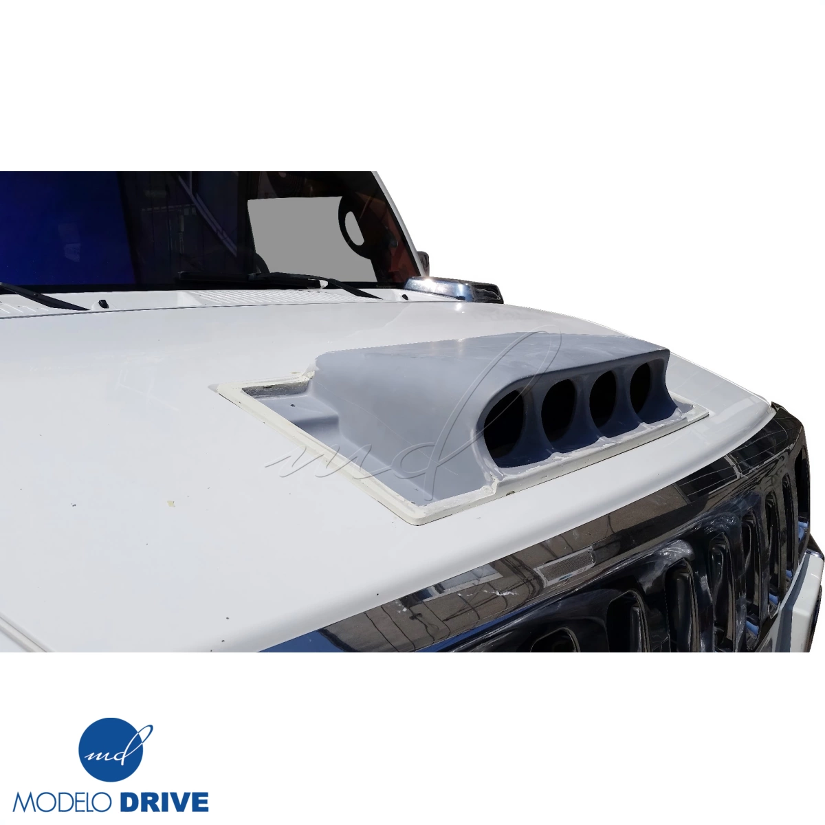 Modify your Hummer H2 2003 with our Exterior/Hoods - 4