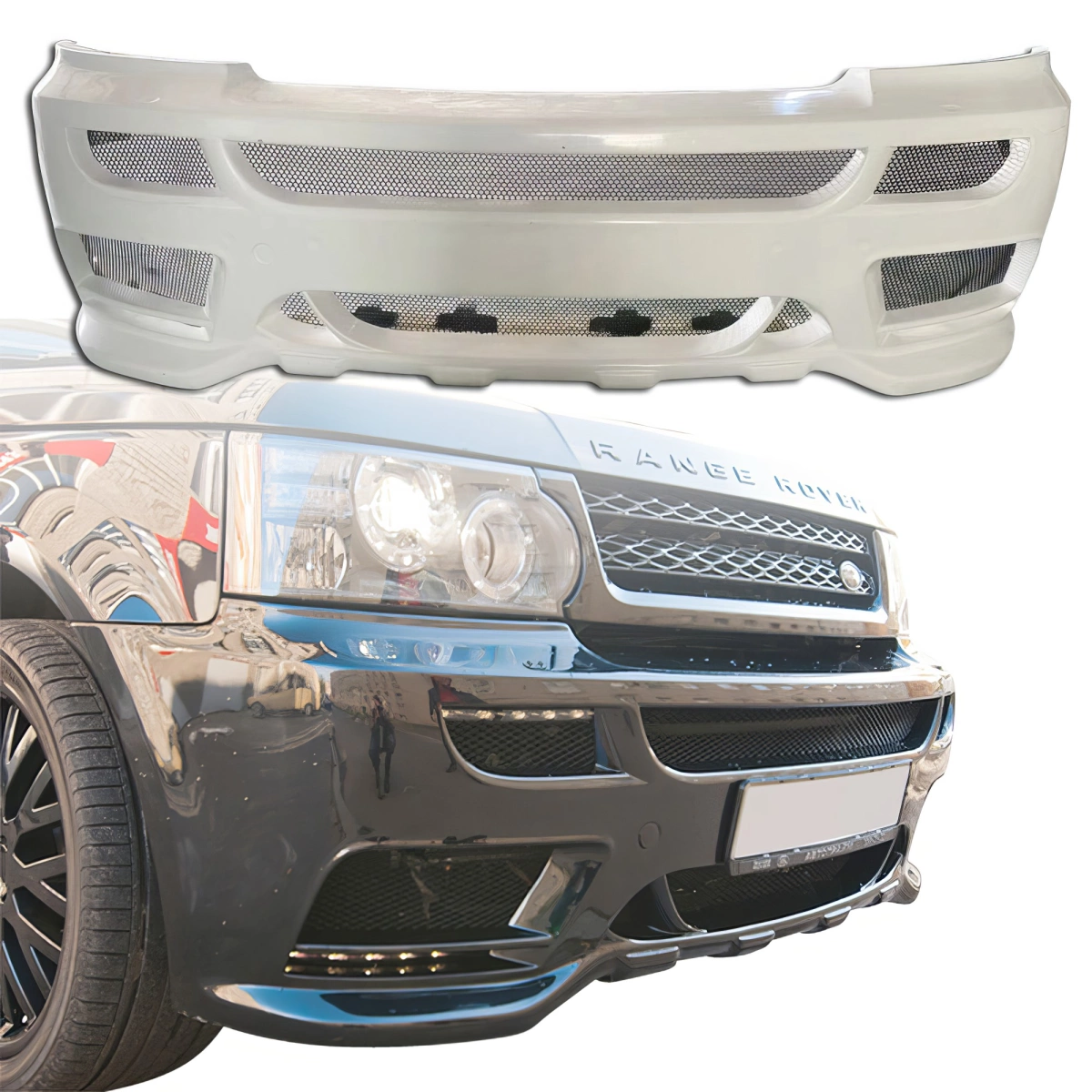 Modify your Land Rover Range Rover Sport 2010 with our Exterior/Front Bumpers - 5