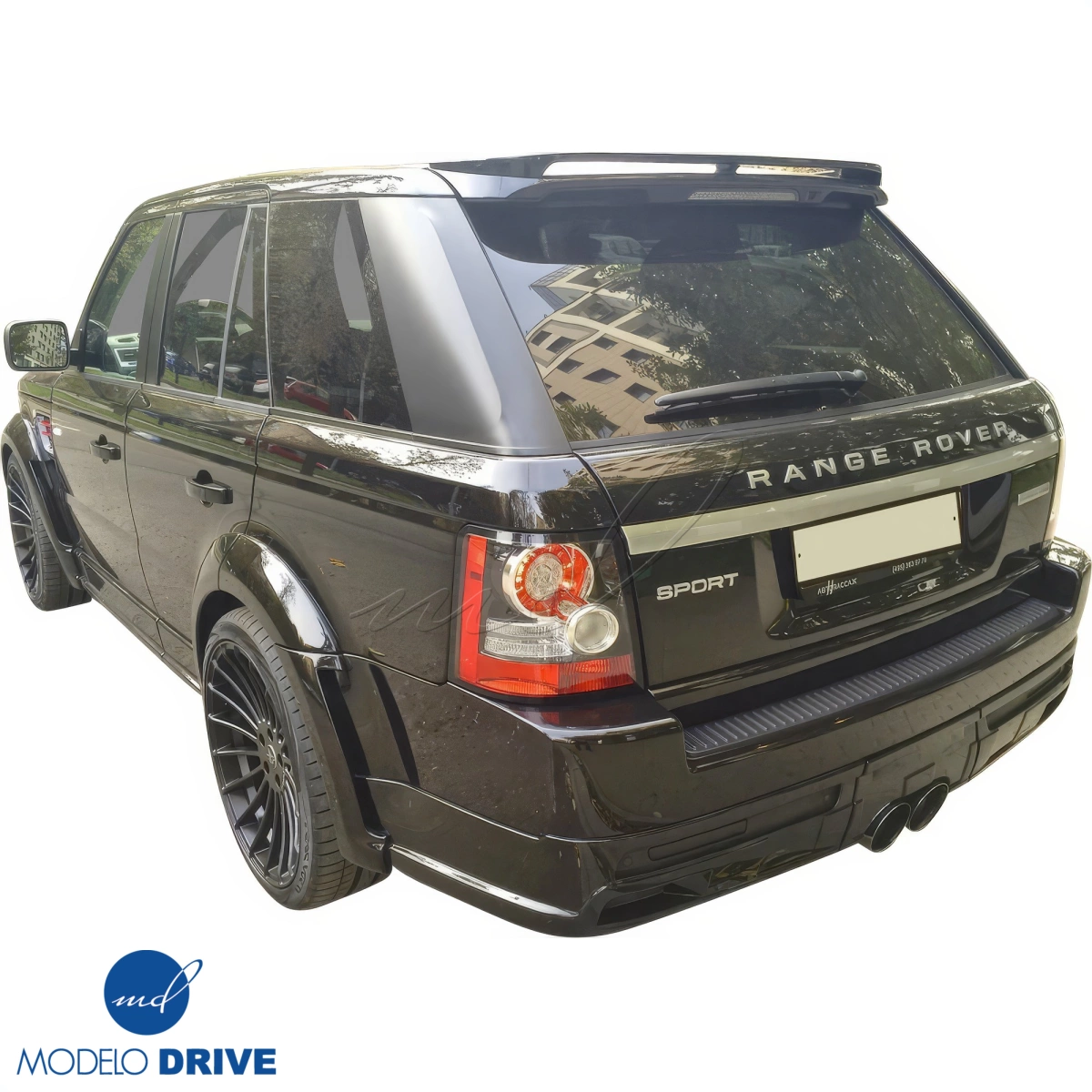 Modify your Land Rover Range Rover Sport 2010 with our Exterior/Rear Lips - 18