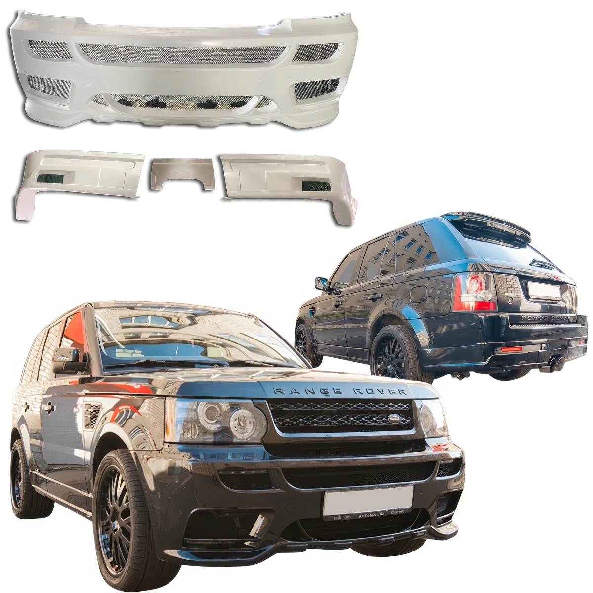 Modify your Land Rover Range Rover Sport 2010 with our Exterior/Complete Body Kits - 2