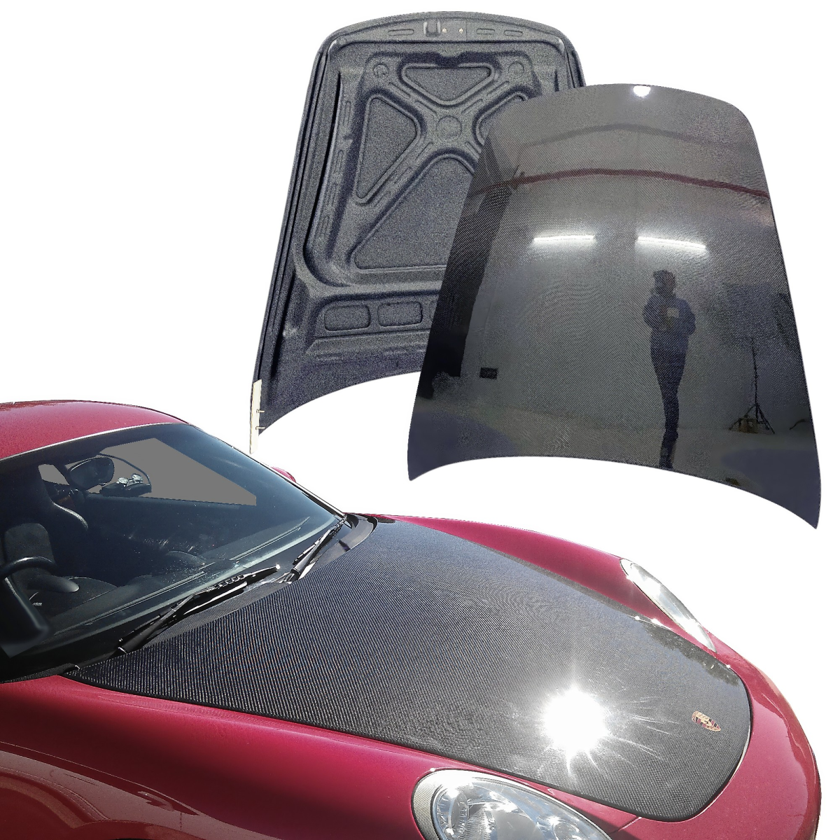 Modify your Porsche Boxster 2005 with our Exterior/Hoods - 