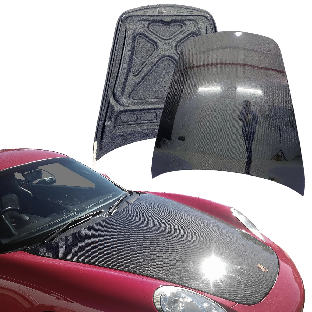Modify your Porsche Boxster 2005 with our Exterior/Hoods - 1
