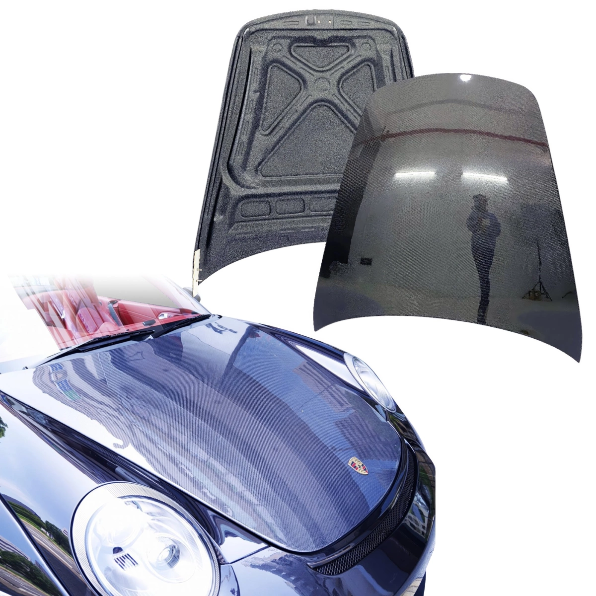 Modify your Porsche 911 2005 with our Exterior/Hoods - 1