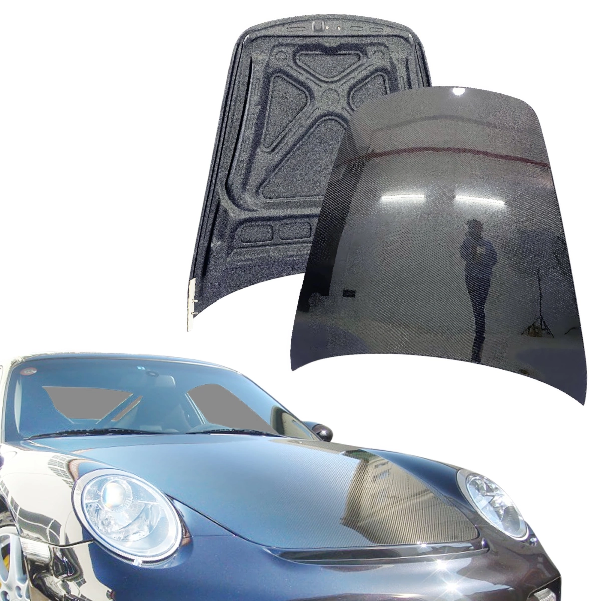 Modify your Porsche 911 2005 with our Exterior/Hoods - 12