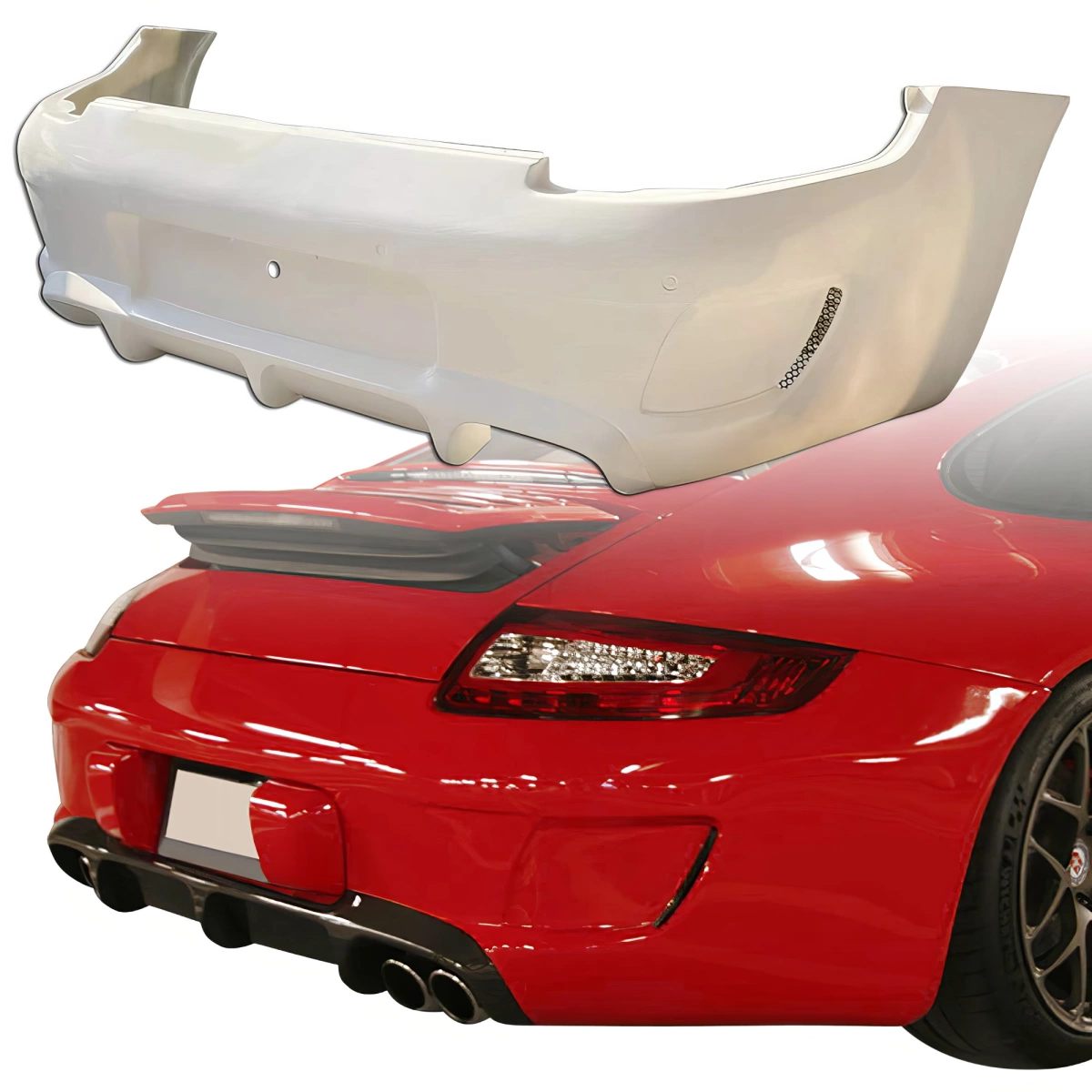 Modify your Porsche 911 2005 with our Exterior/Rear Bumpers - 1