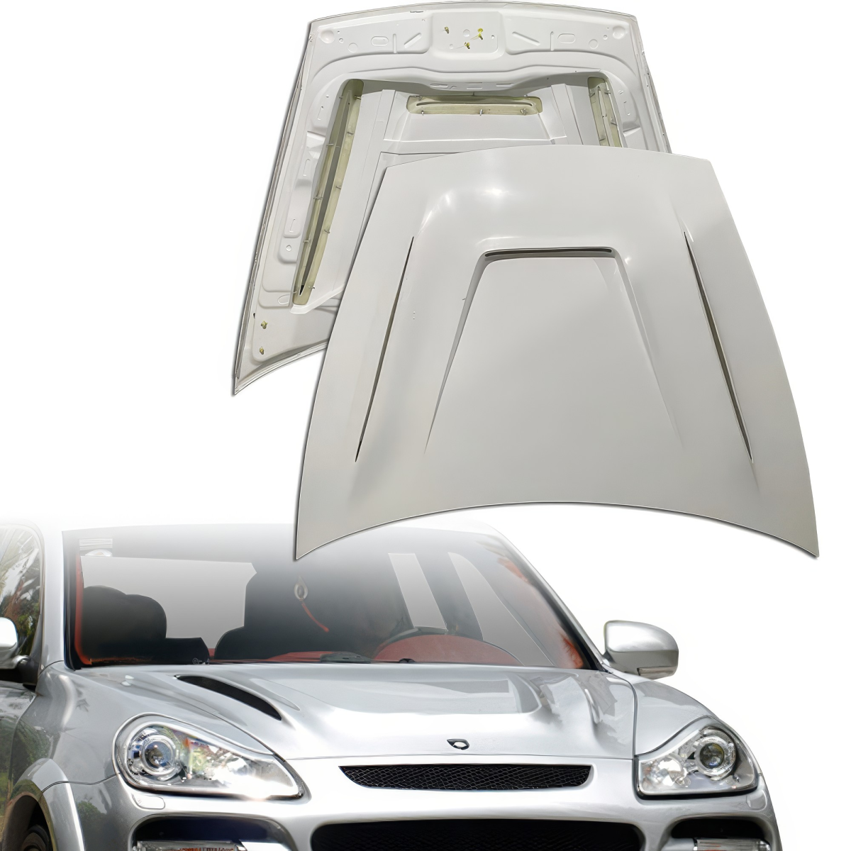 Modify your Porsche Cayenne 2003 with our Exterior/Hoods - 