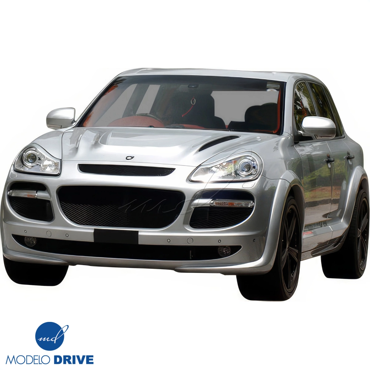 Modify your Porsche Cayenne 2003 with our Exterior/Hoods - 4