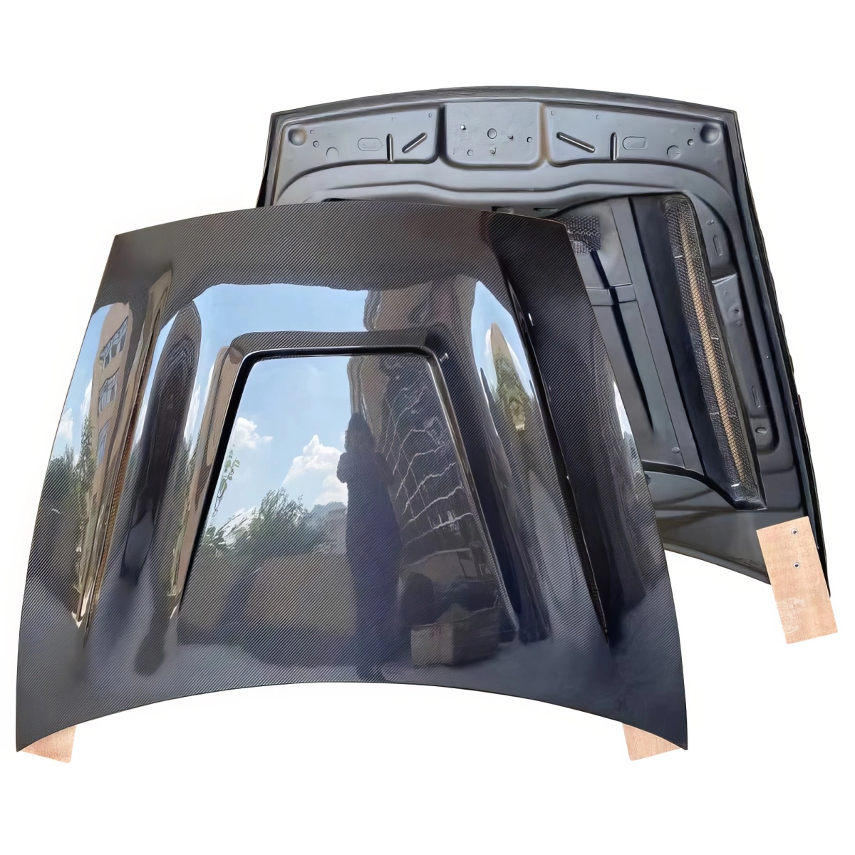 Modify your Porsche Cayenne 2003 with our Exterior/Hoods - 1