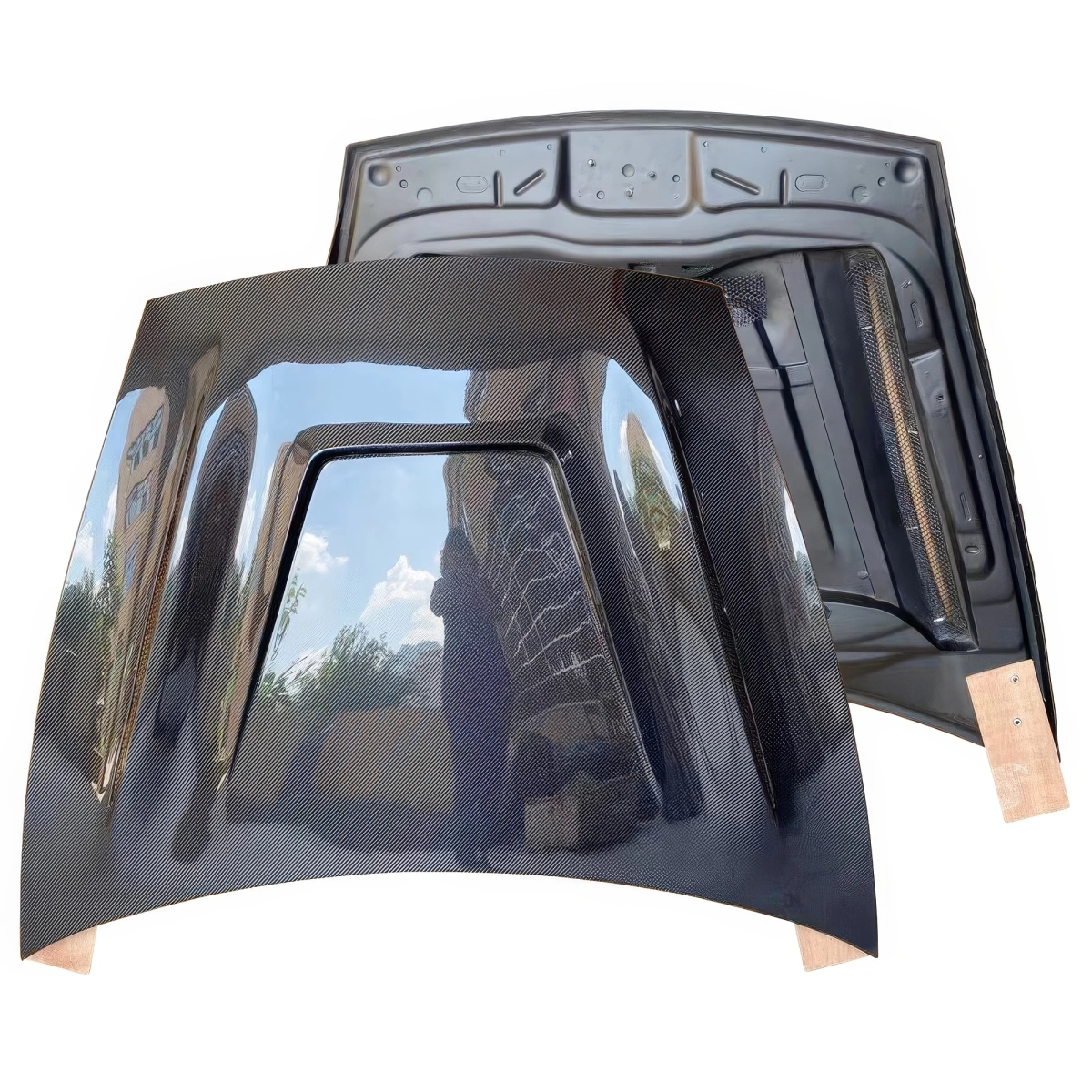 Modify your Porsche Cayenne 2003 with our Exterior/Hoods - 2