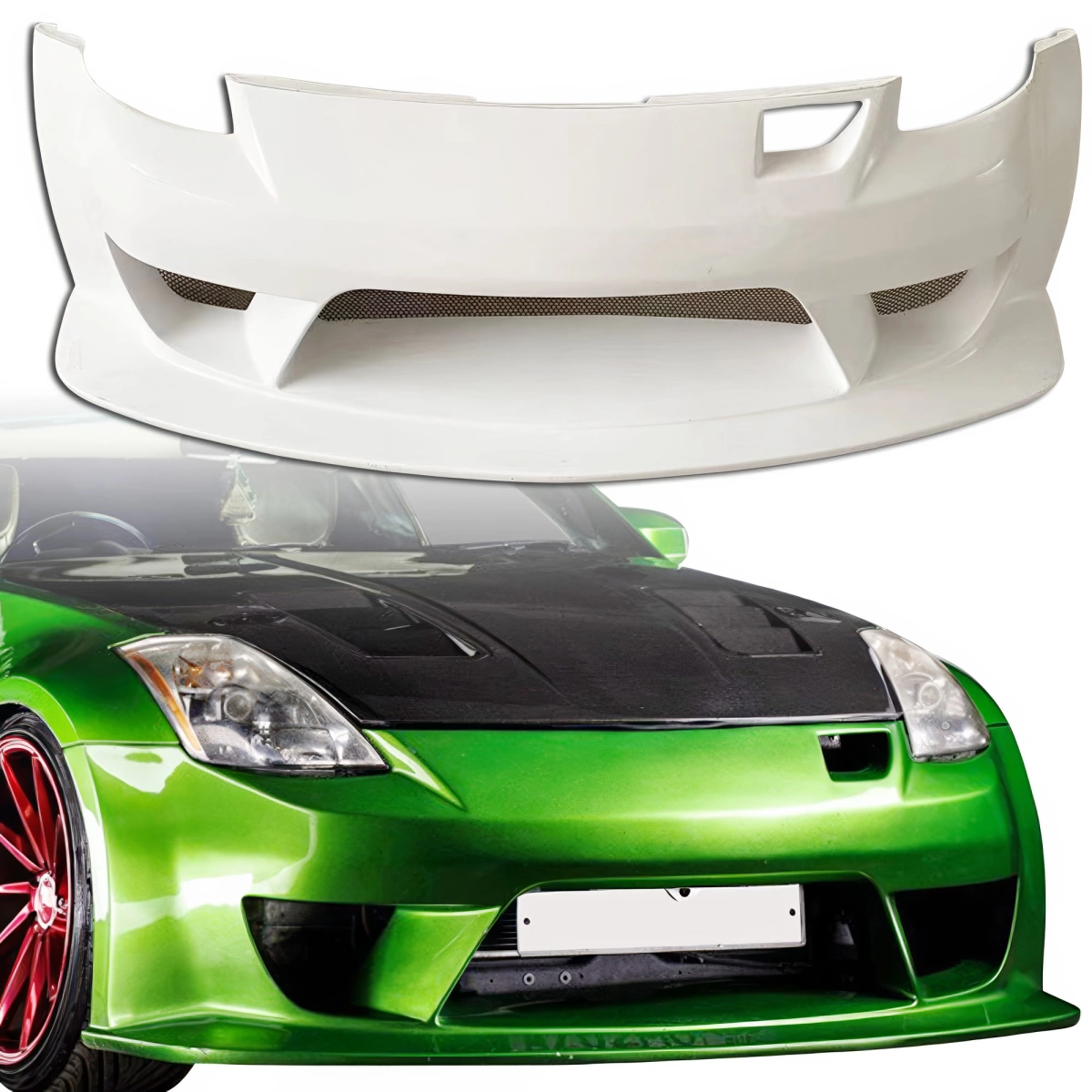 Modify your Nissan 350Z 2003 with our Exterior/Front Bumpers - 12