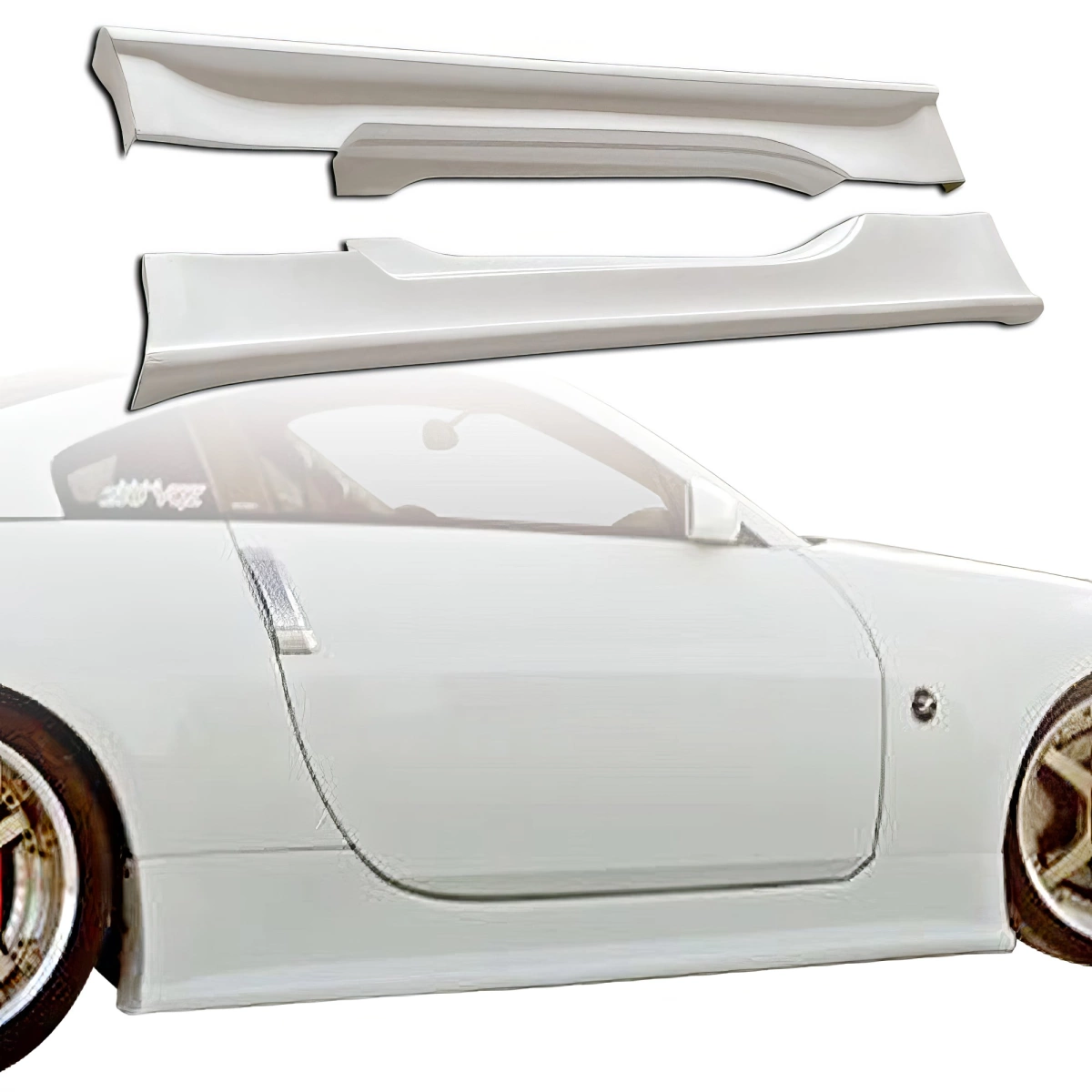 Modify your Nissan 350Z 2003 with our Exterior/Side Skirts - 1
