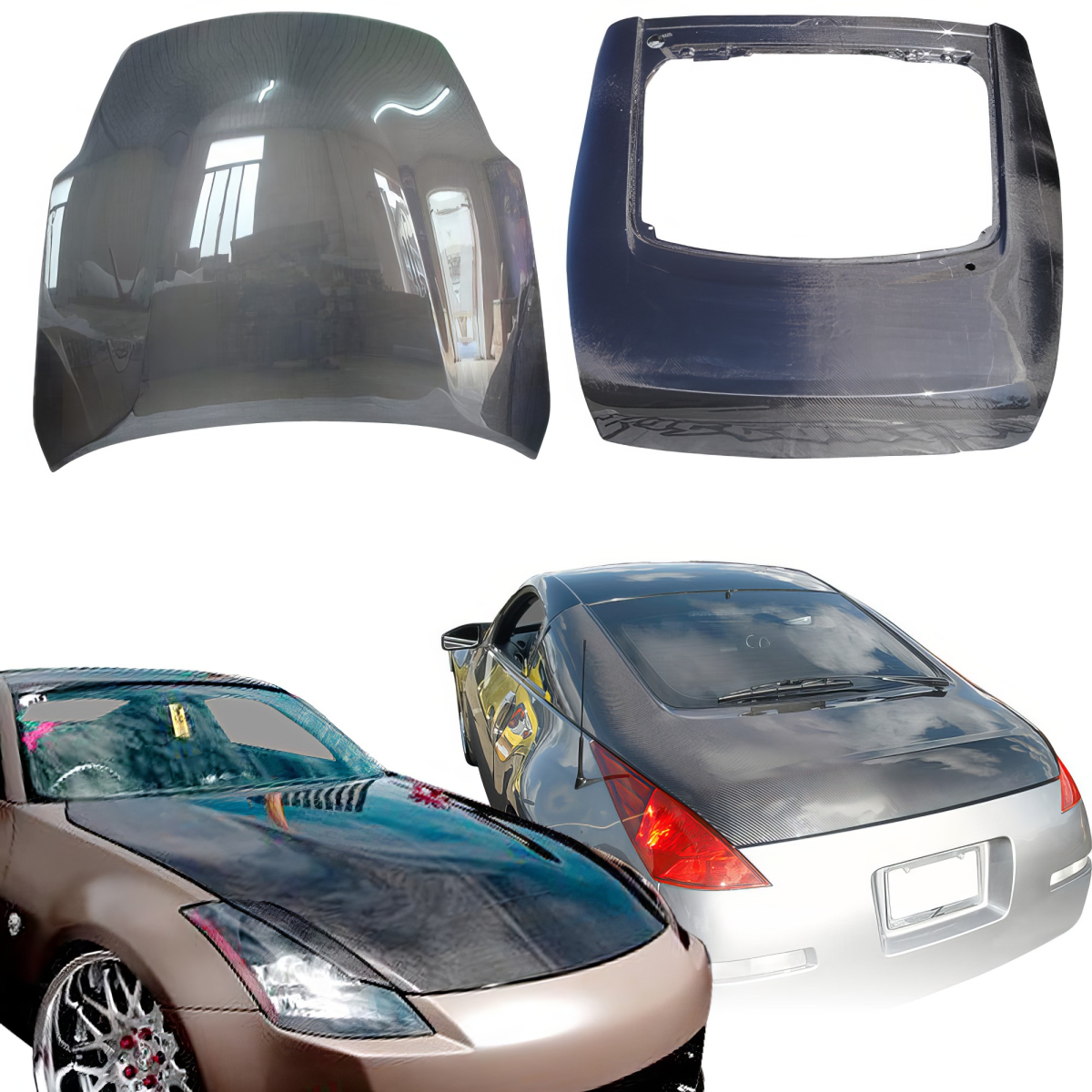 Modify your Nissan 350Z 2007 with our Exterior/Hoods - 