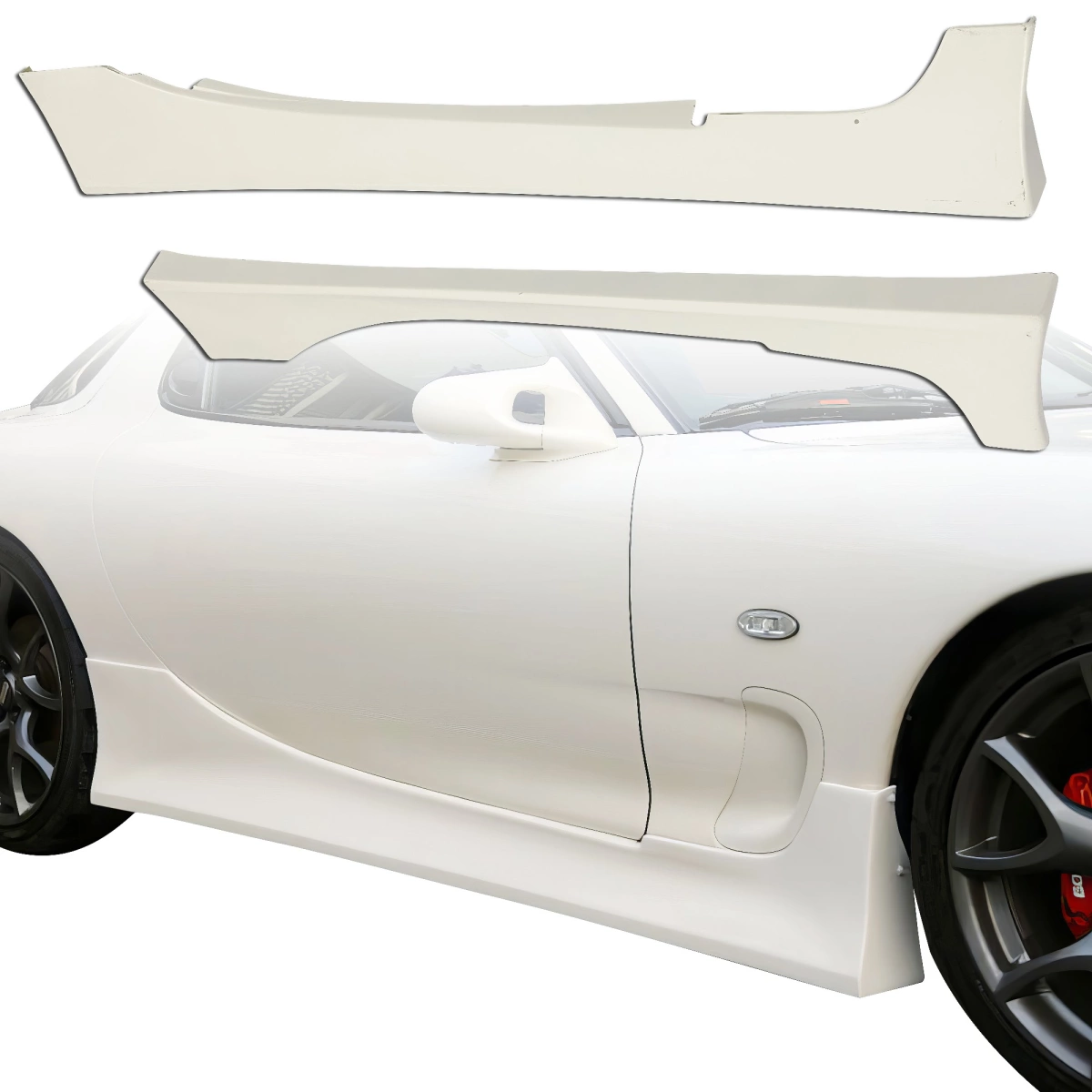 Modify your Mazda RX-7 1993 with our Exterior/Side Skirts - 1