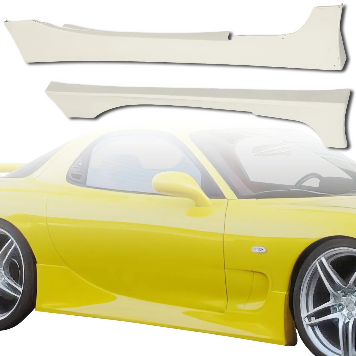 Modify your Mazda RX-7 1993 with our Exterior/Side Skirts - 14