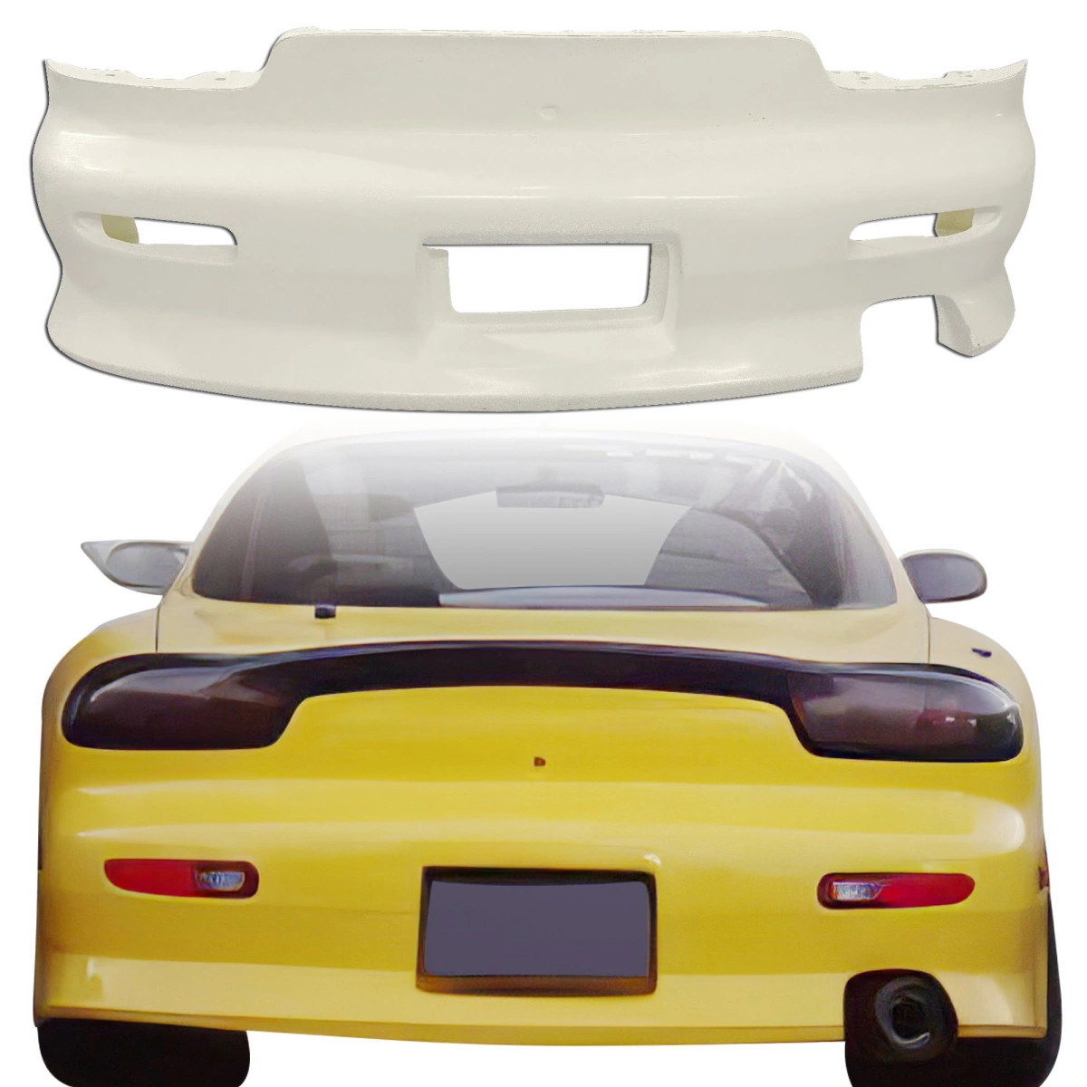 Modify your Mazda RX-7 1993 with our Exterior/Rear Bumpers - 7