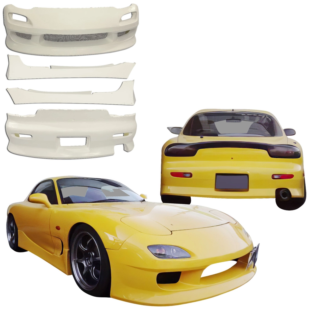 Modify your Mazda RX-7 1993 with our Exterior/Complete Body Kits - 3