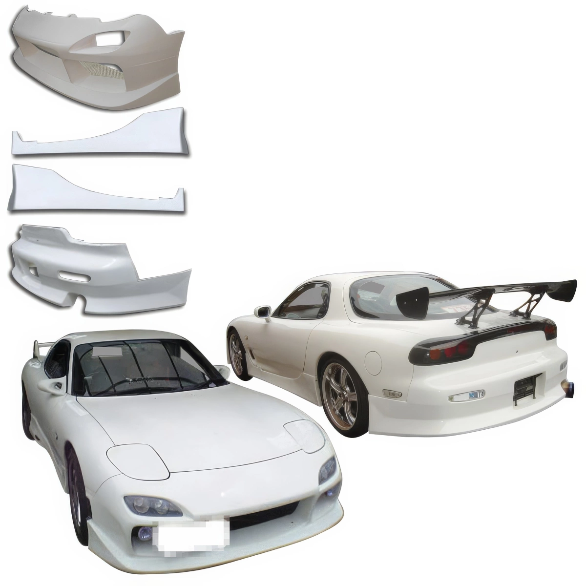 Modify your Mazda RX-7 1993 with our Exterior/Complete Body Kits - 1