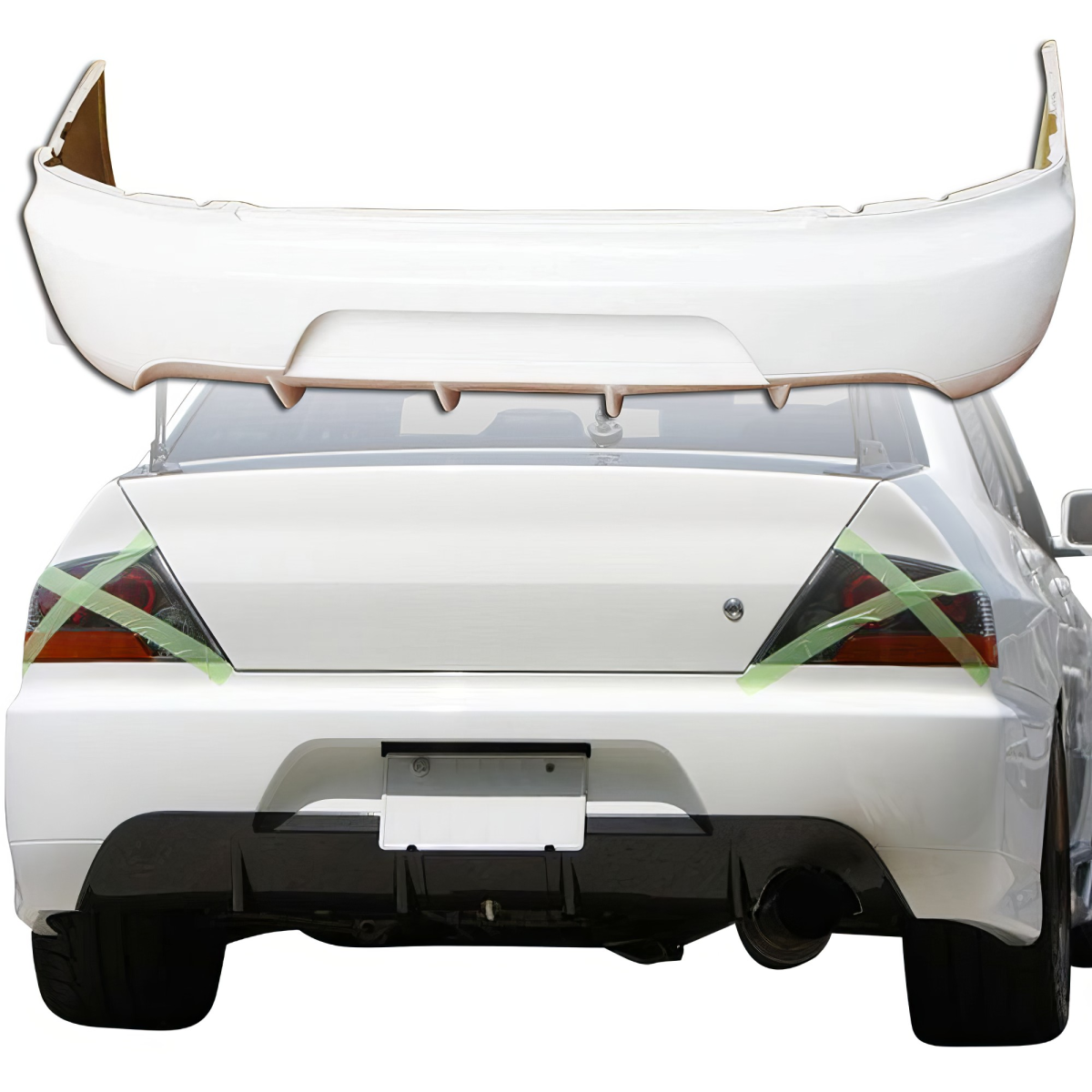 Modify your Mitsubishi Evolution 2003 with our Exterior/Rear Bumpers or Lips - 