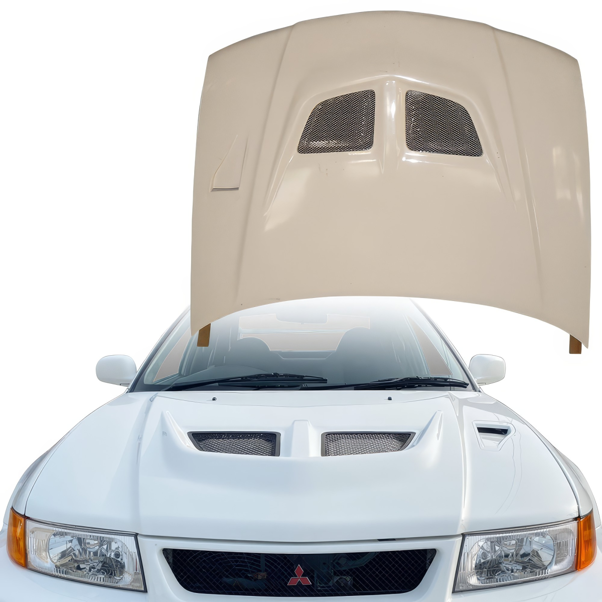 Modify your Mitsubishi Evolution 1998 with our Exterior/Hoods - 